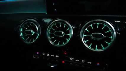 Mercedes-Benz CLA Center AC Vents