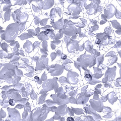 Vintage seamless watercolor pattern - hand drawing threads of lemon, lime  with leaves. Trendy pattern. Painting
Citrus fruits.orange slice, lemon. Branch with citrus fruit. Citrus art background