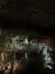 Etalans, France 2022 : Visit of the magnificent Gouffre de Poudrey - 70m underground - 3rd largest chasm in France and 10th largest in the world
