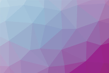 Multicolor bright polygon pattern. Low poly design
