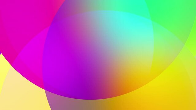 Abstract blurred gradient background in bright colors. Colorful smooth template Soft color background Color neon gradient