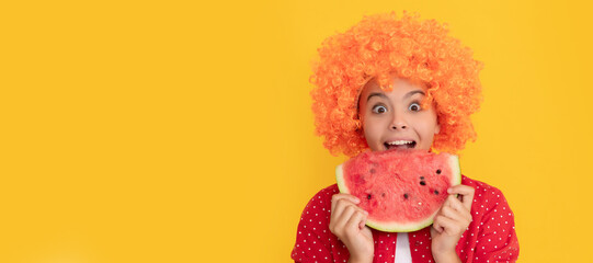 fructose healthy eating on summer vacation. fancy teen girl having fun. Summer girl portrait with...