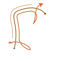 hand drawn illustration of an symbol