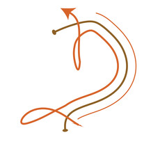 hand drawn illustration of an symbol