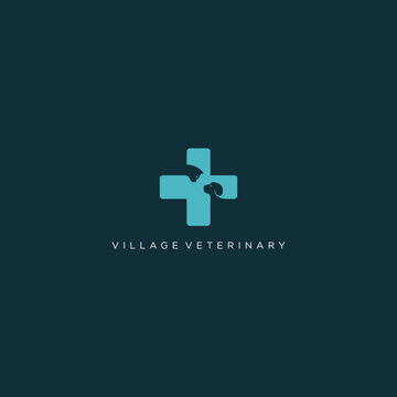 veterinary clinic symbol .logo design for  Veterinary medicine 
