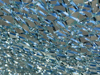 Obraz premium Broken glass texture