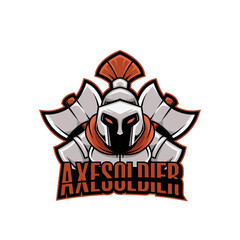 Gladiator logo esport for gaming logo design