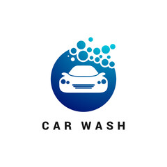 Car wash Logo Vector Illustration