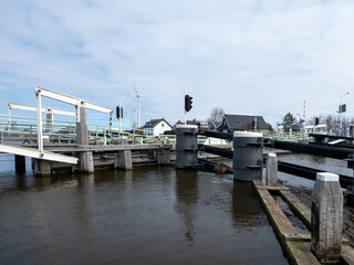 Burgervlotbrug, Schagen, Noord-Holland province, The Netherlands
