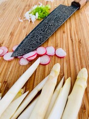 Veggies on a chopping board