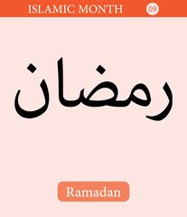 Ramadan, 9th month in Islam