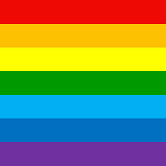 Lgbt colors background. Flag with lgbt or rainbow pride colors