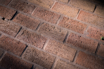detail of a brick