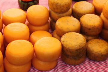 Cheese loaf for sale in a shop