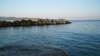Fototapeta na wymiar landscape in Greece. daytime photo.