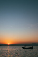 sunset, sky, sea, sun, water, clouds, nature, ocean, landscape, cloud, orange, beach, lake, evening, horizon, summer, dusk, beautiful, view, reflection, sunlight, red, light