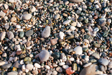 pebbles on the beach