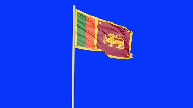 Sri Lanka Flag Flying Images & Videos