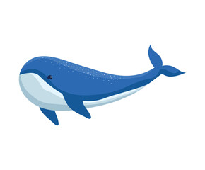 cute blue whale