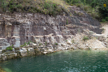 Landscape of Captolio Canyons in Brazil