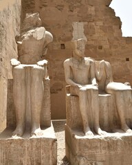 . Luxor Templer - obrazy, fototapety, plakaty