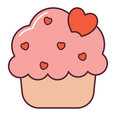 love cupcake design