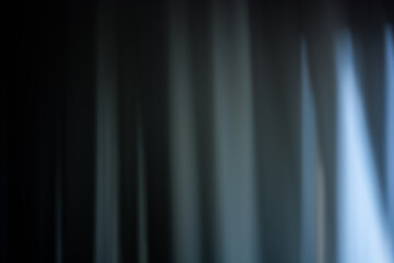 Soft blur curtain in dark blue tones. Abstraction. Background