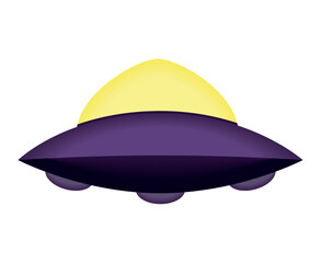 purple ufo design