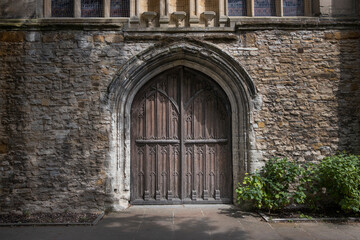 Fototapeta na wymiar church, door, stratford upon avon, , england, herefordshire, uk, great brittain, Warwickshire, shakespear, 