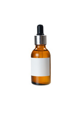 Beard oil on a white background isolated