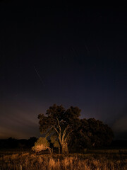 comet shower outside of San Diego county 