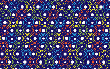 abstract pattern with circles colorful art design wallpaper