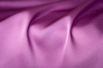 Lavender purple shiny satin fabric texture bg