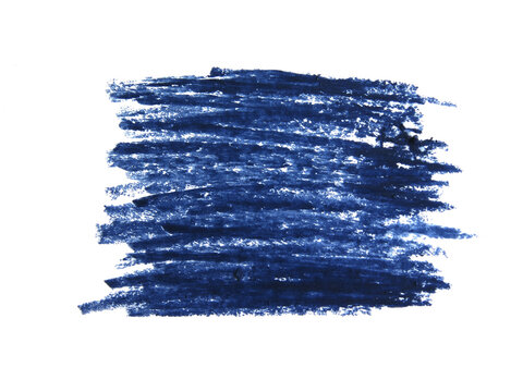 blue crayon stroke on white background clip art preview