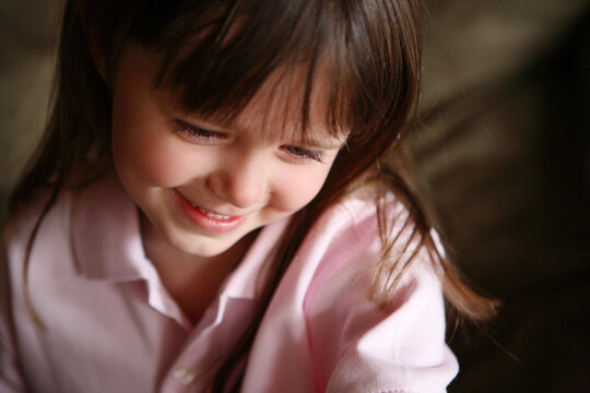 Young Girl Laughing