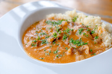 ビーフストロガノフ