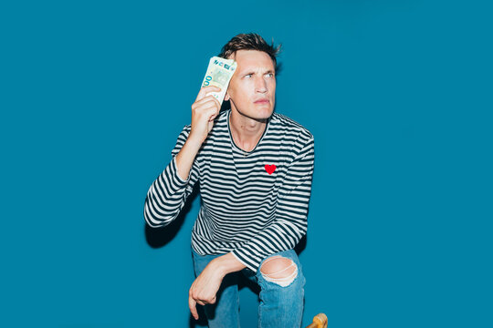 Young Man with Money