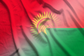 Kyrgyzstan and Burkina Faso government flag transborder contract BFA KGZ