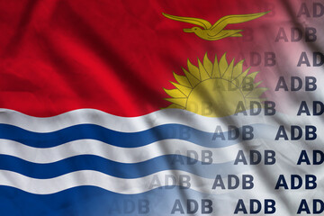 Kiribati flag ADB banner union