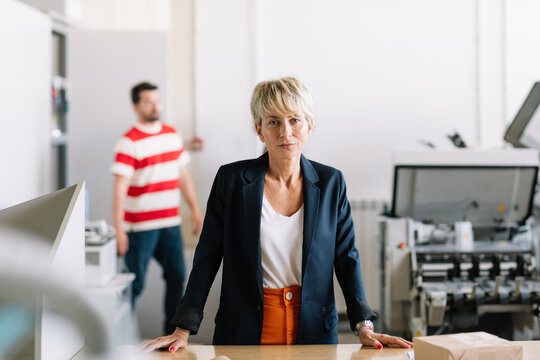 Woman in Printing Industry