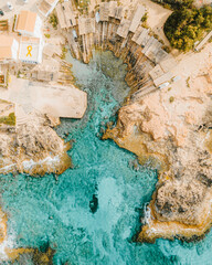 Fisherman cove in Ibiza, Spain