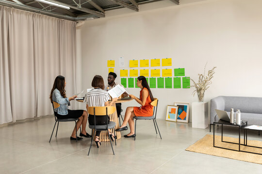 Business people coworking at office