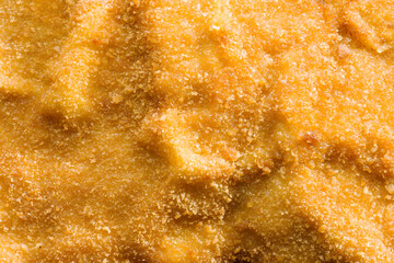 golden breaded german schnitzel