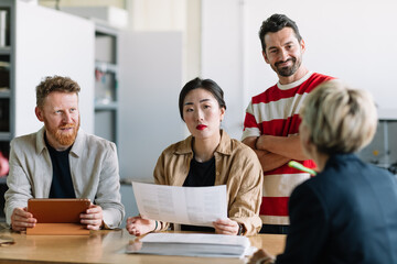 People Working in Printing Industry 