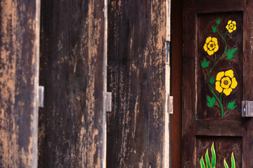 Wood is a natural hardwood floor. suitable for background
