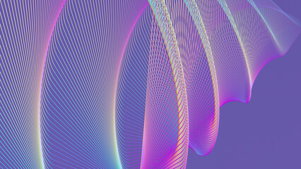 Abstract spiral shape of threads.