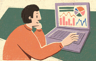 Data scientist illustration