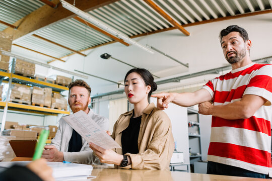 People Working in Printing Industry 