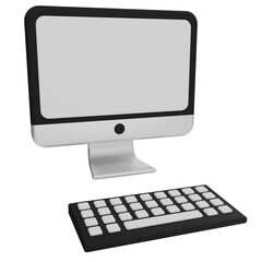 Computer 3D Illustration
