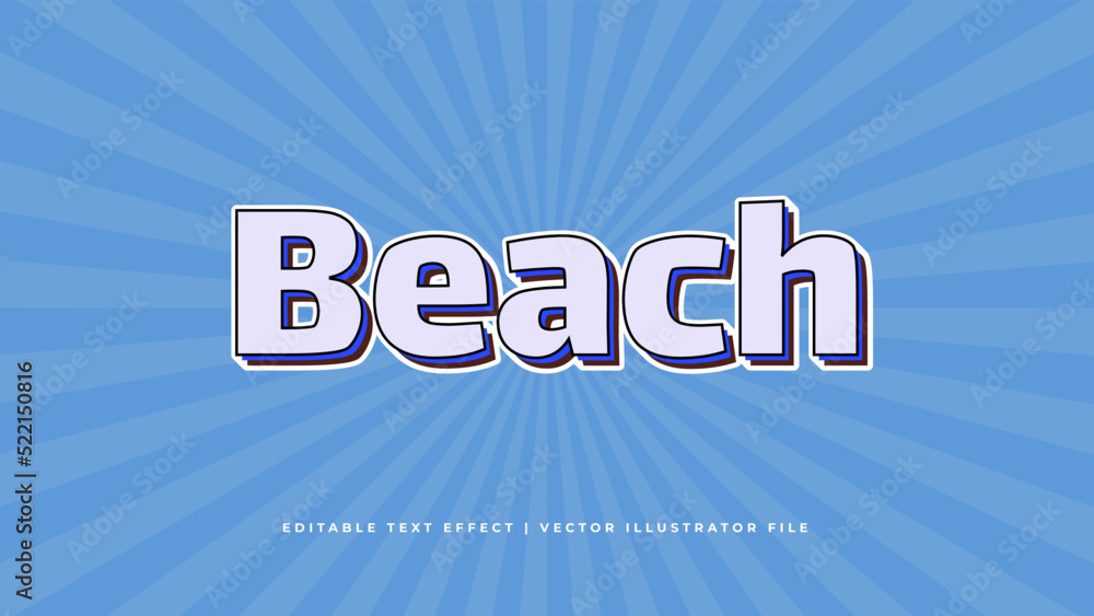 Poster retro classic editable text effect concept